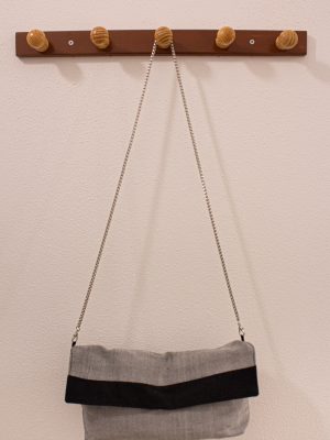 Borsa Grigia E Nera