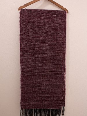 Sciarpa Lana Viola Sfumato