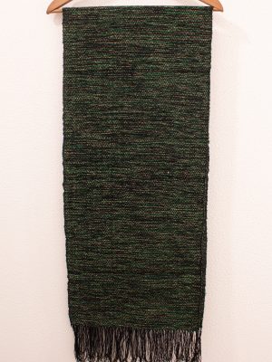 Sciarpa Lana Verde Sfumato
