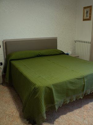 Copriletto Cotone Verde Oliva