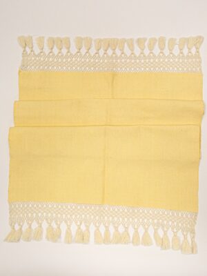 Runner Cotone Giallo Paglierino