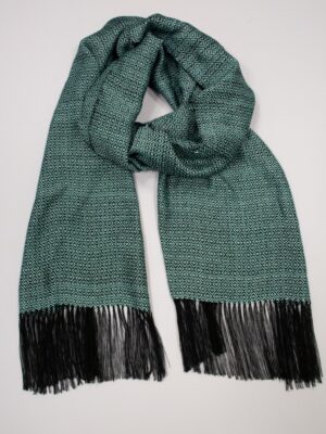 Sciarpa Cotone Verde Acqua