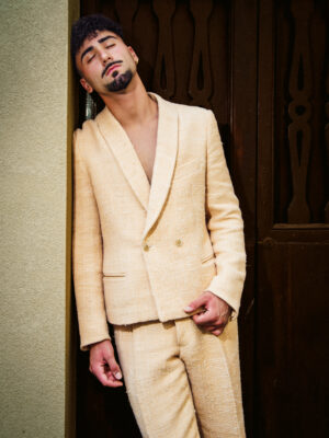 Abito Alta Moda Uomo Crema